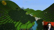 Rediff Live: Minetest Modding - Moretrees #5 (perlin noise) by Notre Ami Le Cube
